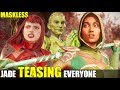 Who Teases & Taunts A Maskless Jade the Best? (Relationship Banter Intro Dialogues) MK 11