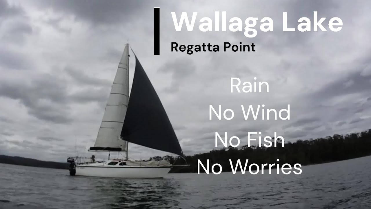 Wallaga Lake Regatta Point .no wind .no fish ,no worries