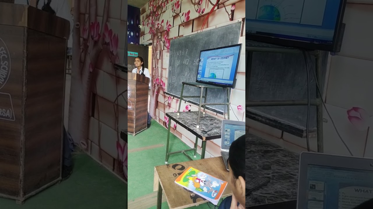 ozone layer depletion ozone effect class 10; presentation science seminar