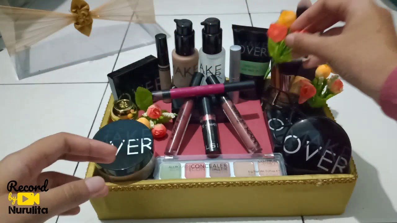 TUTORIAL Menghias Alat MAKE UP - MAKE OVER, NYX, WARDAH, REVLON untuk