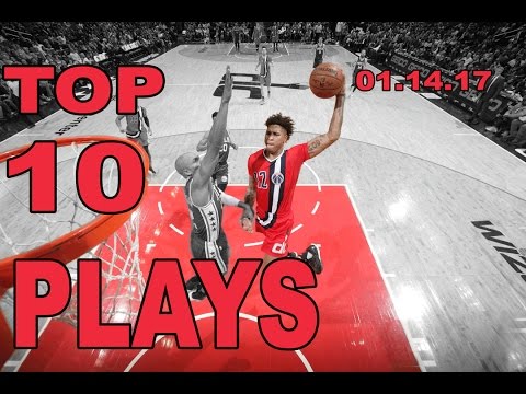 Top 10 NBA Plays of the Night: 01.14.17