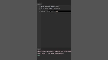 Blinking LED Tutorial: ESP32 with MicroPython