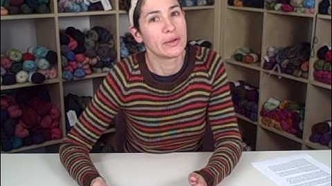 How to Knit a Sweater - Lesson 1 (Part 1 of 2)