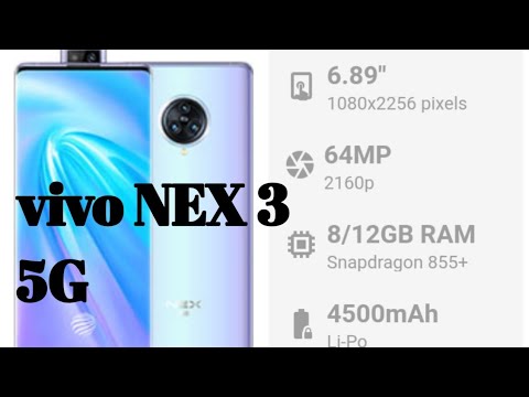VIVO NEX 3 5G 256GB DETAILED SPECIFICATIONS BASIC INFORMATIONr Vivo:Vivo NEX 3 5G diwali offer 2018
