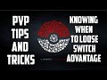 Pvp tips and tricks when to loose switch advantage not allowing your opponent to gain free energy