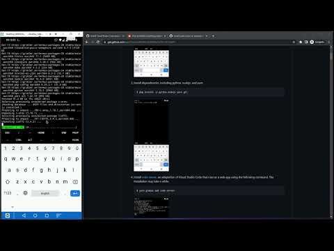 How to Install VS Code on Android Using Termux
