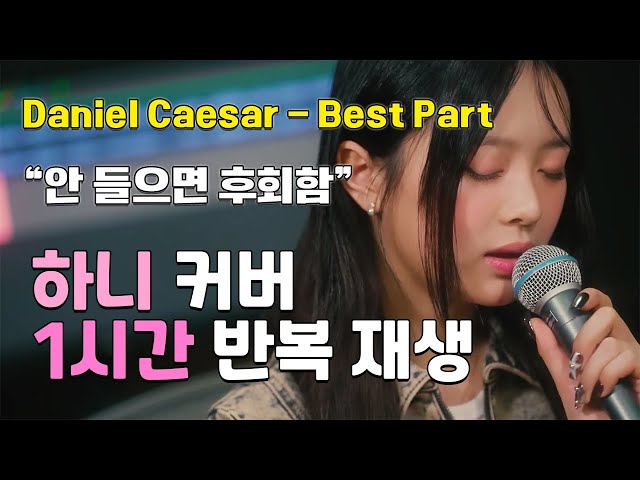 [뉴진스] (1시간) 하니 Best Part 커버 [가사해석/ 번역/ 자막] class=