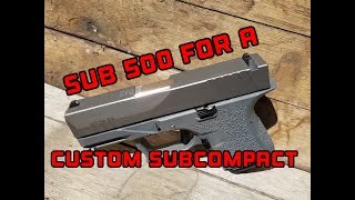Polymer80 G26 Glock 26 pf940sc Rock Slide USA Lone Wolf Dist