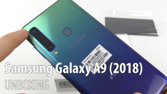 Samsung Galaxy A9 Unboxing & Overview with Quad Rear Cameras 