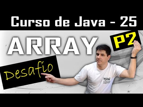 Como criar Array de tipo personalizado [Aprenda nesta aula] - Curso de Java - Aula 25