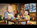 A Serene Winter Week With My Grandparents, Where Quiet Days Gently Warm the Heart  Ghibli Style Vide