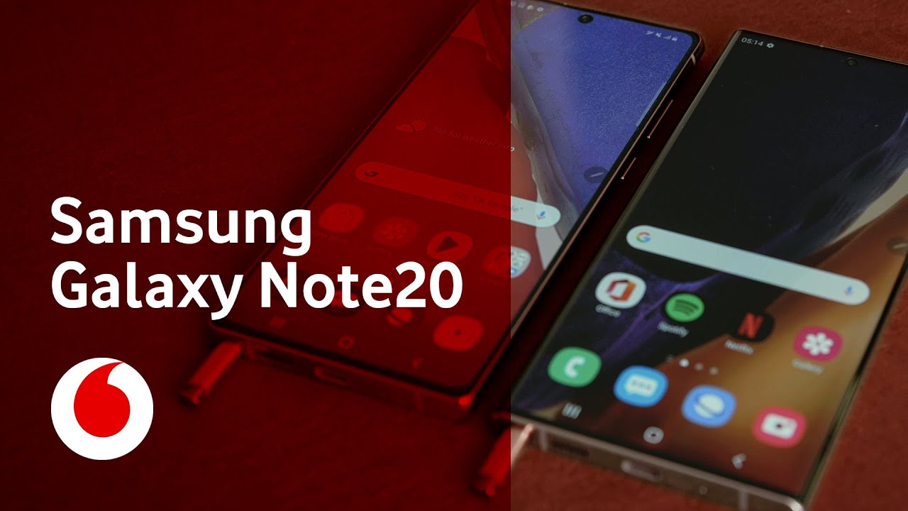 Samsung Note 20 Ultra Vertrag Vodafone Samsung Galaxy Note20 and Note20 Ultra 5G | First look | Vodafone UK