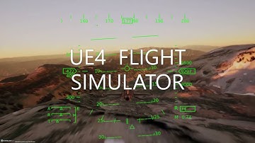 UE4 Flight Simulation Demo