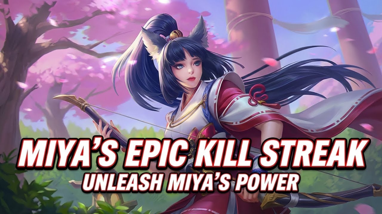 Miya epic gameplay| Rank push| suzuhime skin 