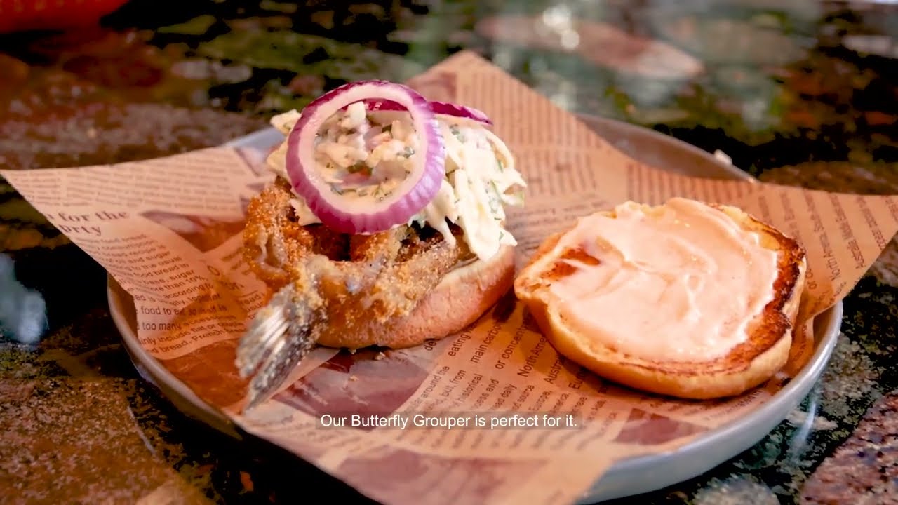 Grouper Butterfly Fillet - "Pan Con Minuta" Fried Fish Sandwich | NETUNO Cooks