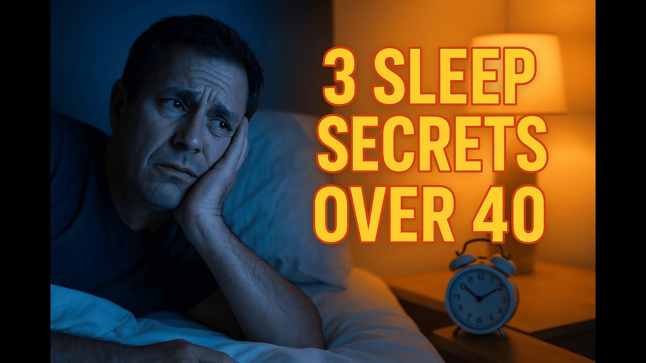 3 middle aged sleep problems and how to fix them?
