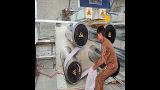 Production line of Plastic Fabric Bags in 3rd World