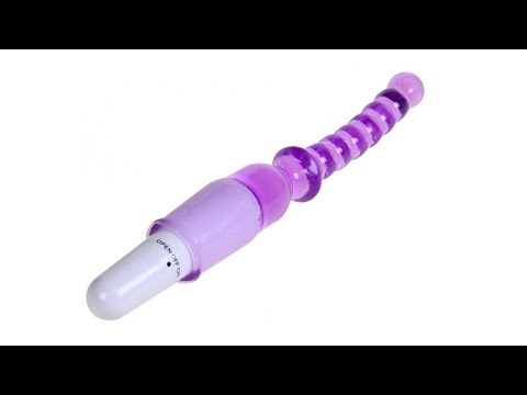 4640012521368 Супер гибкий анальный вибратор Eroticon / Eroticon Super Flexible Anal Vibrator