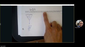 AB Calc   4.3b   Related Rates Day 2 Notes (Similar Triangles Cone Problems)