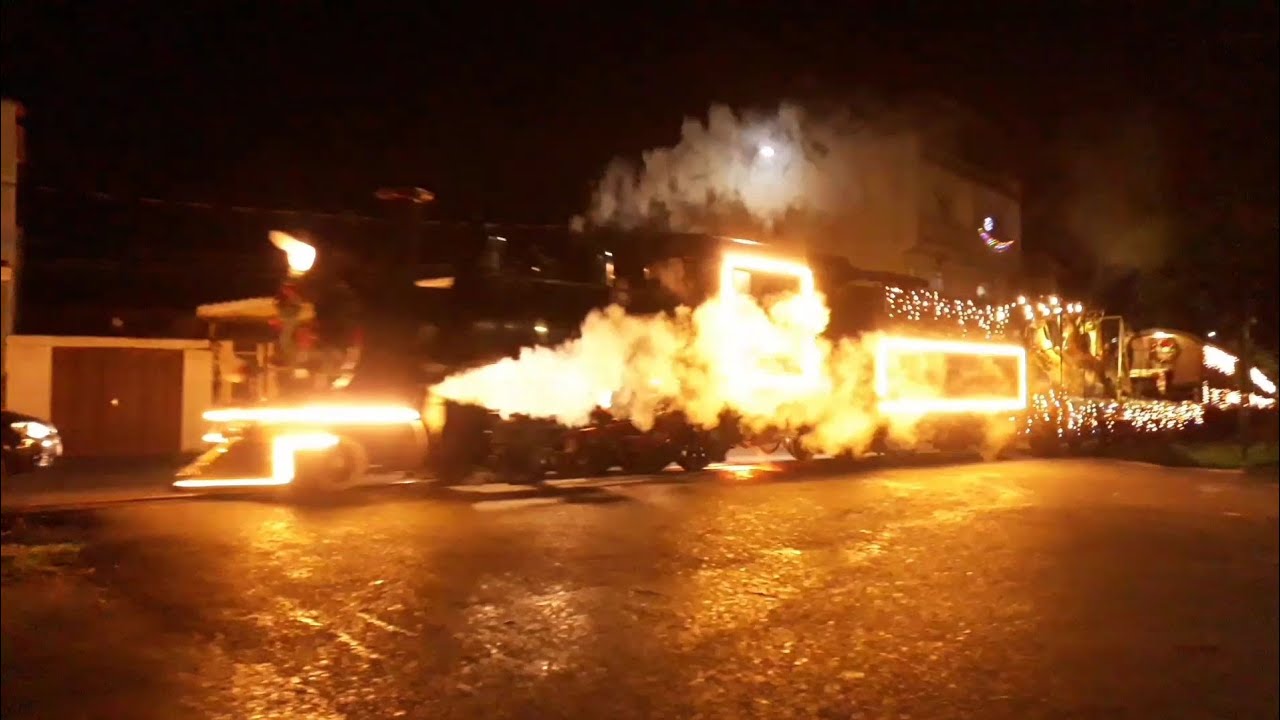 Último trem natalino do ano