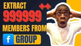 Facebook Group Member Scraper Tutorial For Beginners | Easiest Way to Extract Facebook Group Members