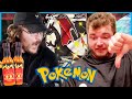 Pokémon pack battle but the loser has to eat the HOTTEST WINGS known to man...