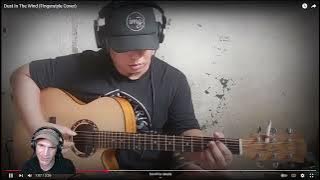 Alip Ba Ta  Dust In The Wind (Fingerstyle Cover) 'Reaction Video'
