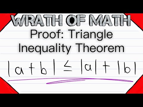 Proof: Triangle Inequality Theorem | Real Analysis