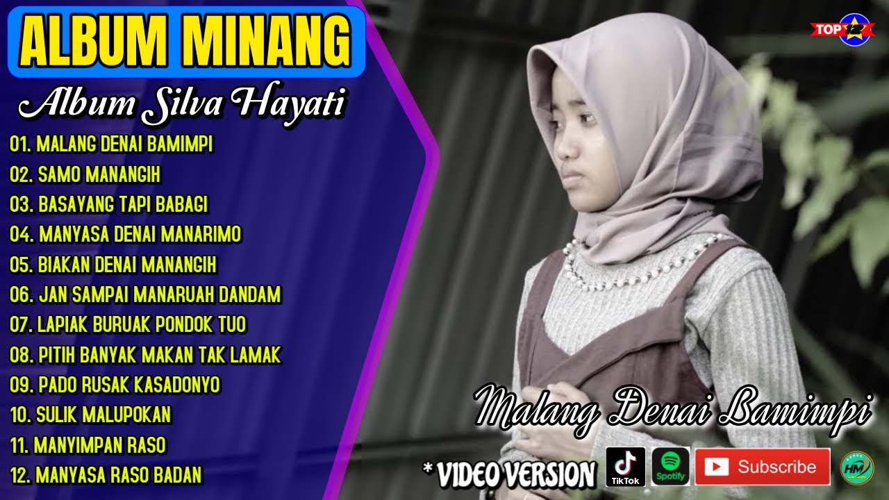 Album Silva Hayati || MALANG DENAI BAMIMPI - SAMO MANANGIH - Lagu Minang Terpopuler - Viral Tiktok