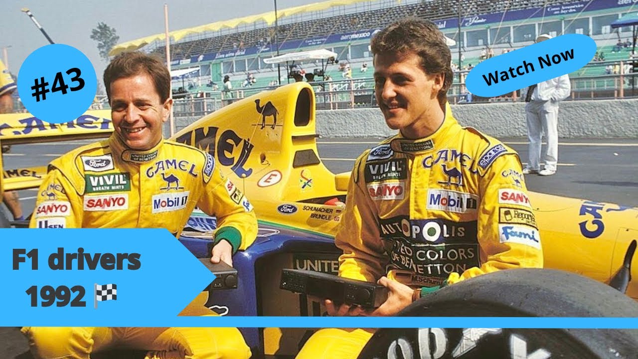 Гонщики Формулы-1, сезон №43 🏁 1992