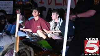 91 protesters arrested at Virginia Tech
