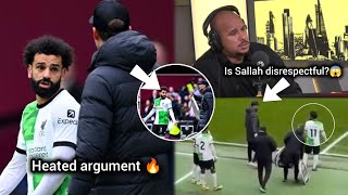 What Sallah said was unbelievable😳 | aheated exchange happens between Mohamed Salah and Jürgen Klopp