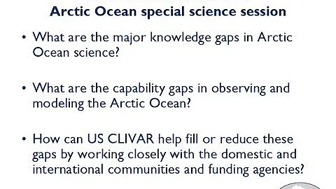 Observing and Understanding the Arctic Ocean: Gaps and Opportunities