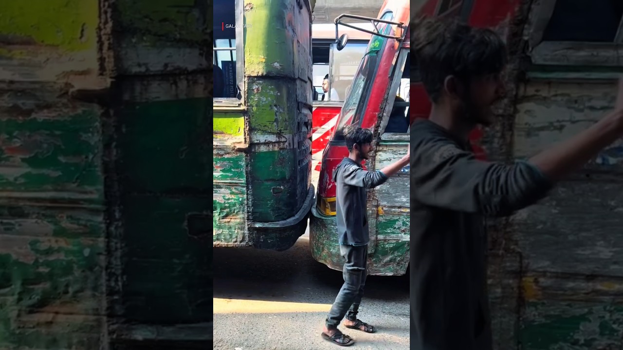 Bangladesh Bus Reality 😱 | Why Every Bus Is Scratched & Broken 