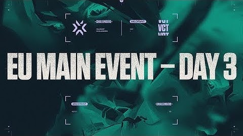 FNATIC vs TEN | Team Liquid vs VGIA - Challengers EU - Week 2 Main Event - Day 3 | #VCT