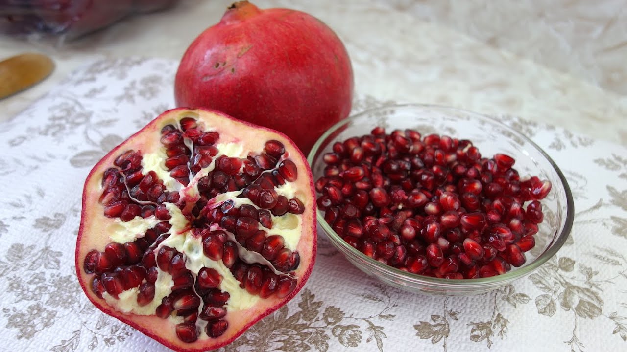 ¿Cómo partir una Granada? Fácil y sin ensuciar! YouTube