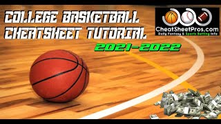 Information College Hoops Betting - TUTORIAL 2021/2022 Season Guide