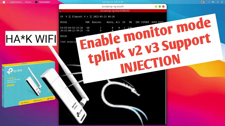 Install Driver Tplink V2 V3 kali Linux 2022 | Add Driver Tplink V2 V3