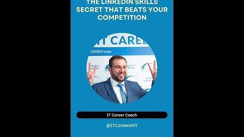 The LinkedIn skills secret that beats your competition