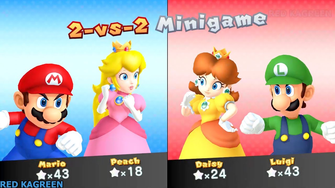 Mario Party 10 - Haunted Trail - Peach vs Daisy vs Mario vs Luigi (Very Hard)