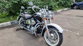 видео: Первый раз за рулём Harley-Davidson Softail Deluxe 2013г. картинка: Первый раз за рулём Harley-Davidson Softail Deluxe 2013г.