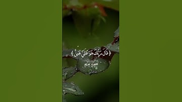 سورة مريم بصوت الشيخ /طه الفشني