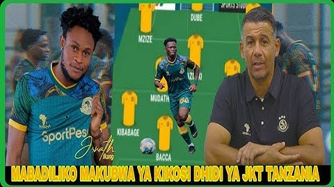 Kocha MILOUD HAMDI Ametangaza Mabadiliko Makubwa Ya Kikosi Cha YANGA SC Dhidi Ya JKT TANZANIA