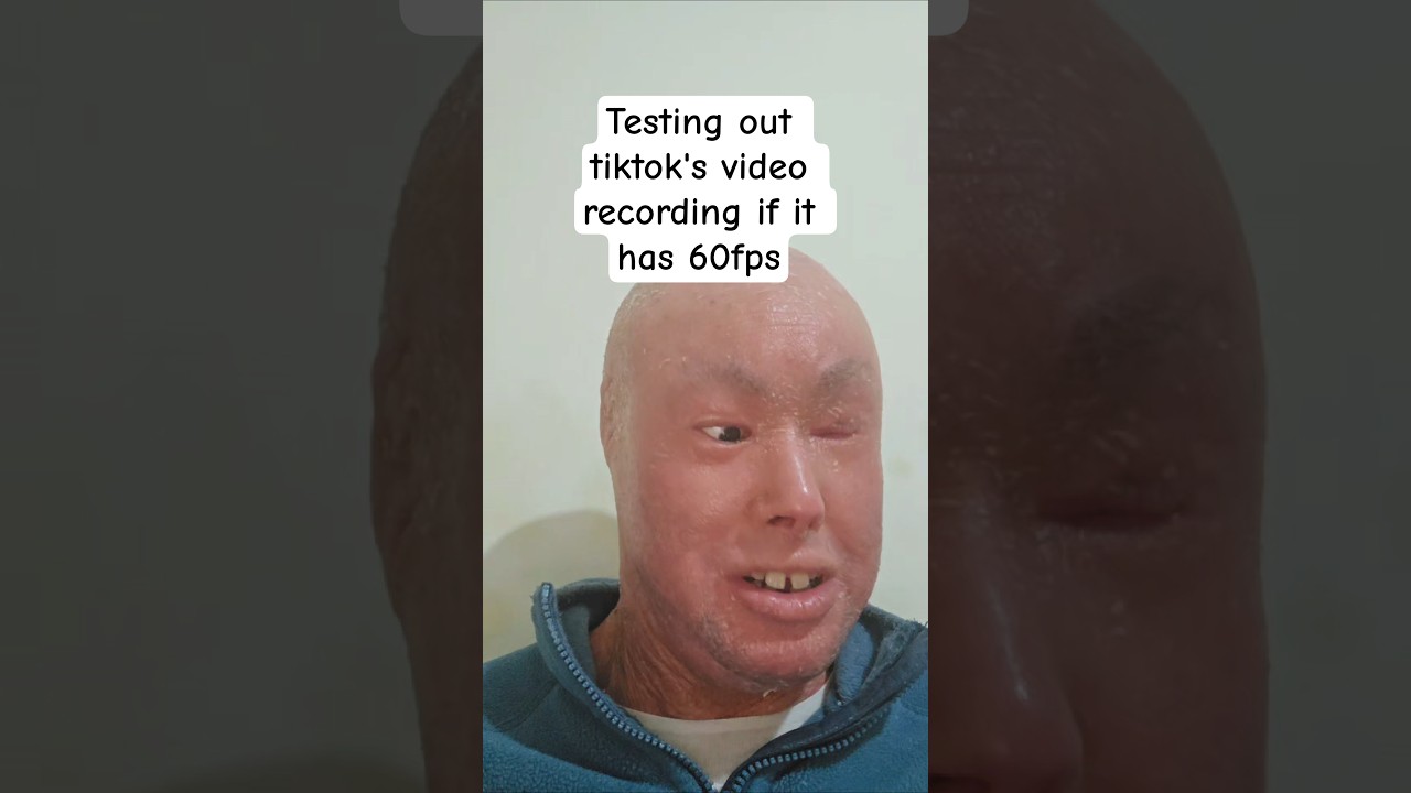 Testing out tiktok's video recording if it has 60fps 
