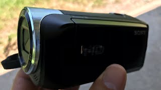 Sony HD Handycam HDR-CX240 - 9.2 megapixels still image recording - AVCHD progressive