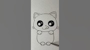 Cute Cat | How to Draw Cat | Drawing for Kids #kitty #cartooncat #cat #cats #catvideos