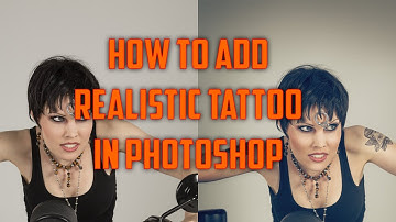 How to add realistic tattoo in Photoshop CC