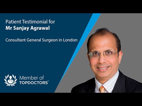 A patient testimonial for Mr Sanjay Agrawal
