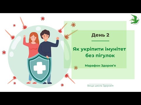 День 2 Як вірно зміцнювати імунітет Марафон Здоровʼя лікаря Василя Чайки