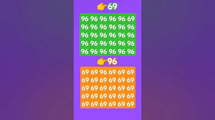 find the number -69 #emojichallenge #shorts #viral #video #odd #eays #test